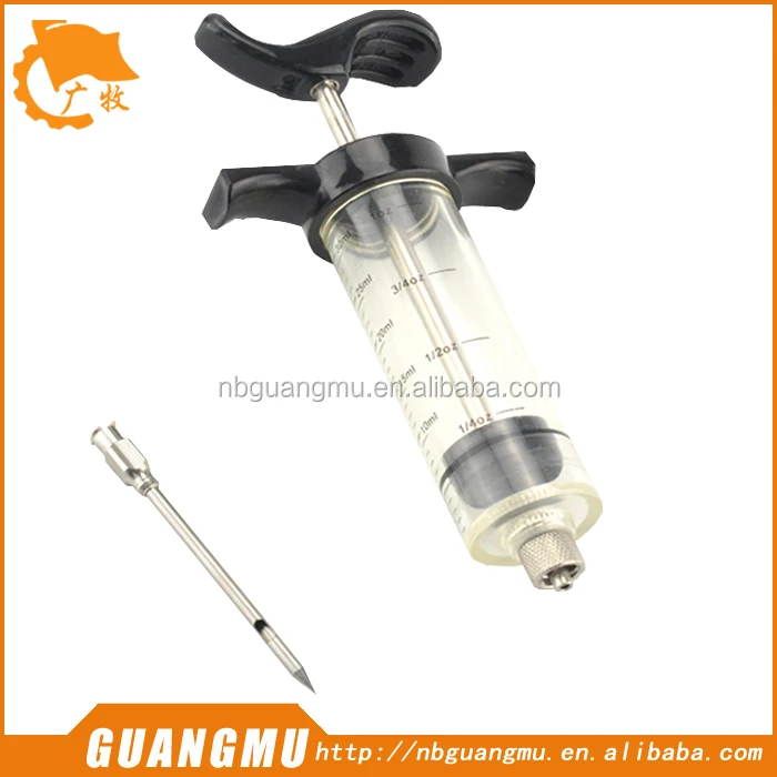 New Marinade Meat Injector for Chicken Turkey Fish Juice Spices Syringe Flavor