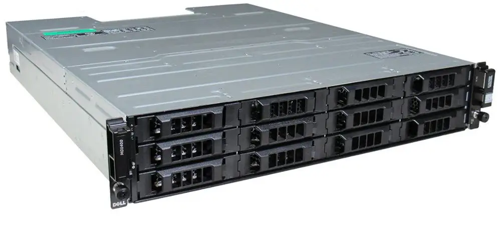 Efficient cost Storage Expansion Dell PowerVault MD1400 Storage Array 12 x 6TB SAS 2x 12G-SAS-4 Controllers
