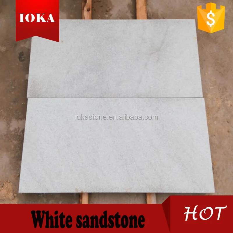 Светло-серая песчаная плитка и плиты, белый песчаник с венами