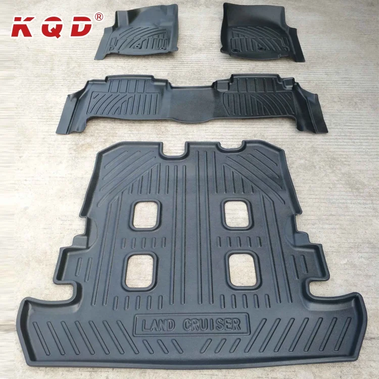 Car floor mat TPO material car foot mat used for Land Cruiser
