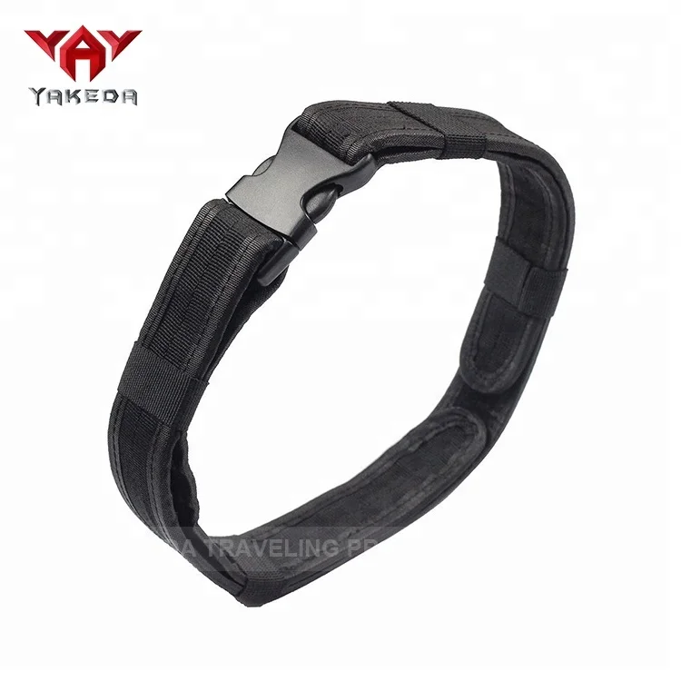YAKEDA New custom security durable tactical combat gear utilit belt canvas tactical gear combat belt