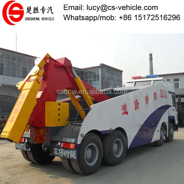 Sinotruk HOWO 8x4 правосторонний эвакуатор, буксировочные тягачи для продажи, Южная Африка