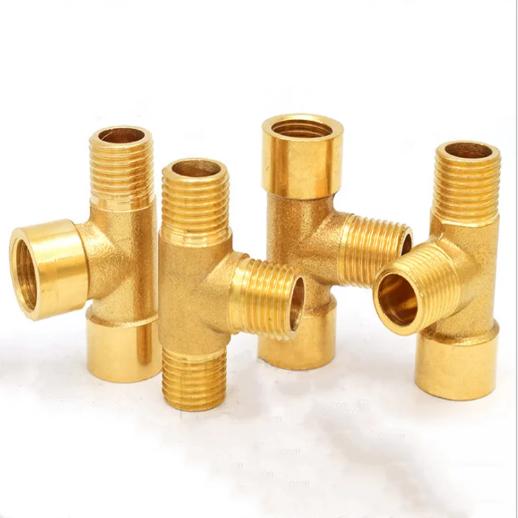 Hot Sale 15-22mm Brass Tee Plumbing Pex Fittings