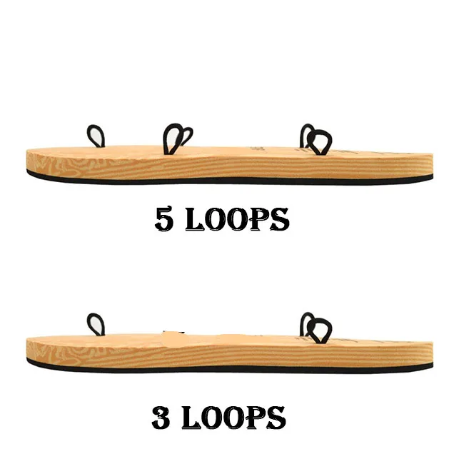 Beautiful Lady Summer Beach Lace Up Ties  Flip Flops Wood Sole 3loops&5loops