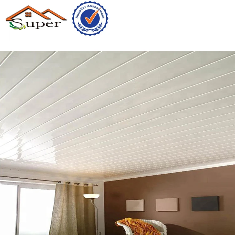 China Cheap Best Interlocking PVC Ceiling Frame For Sale Types Of PVC Ceiling Panels Board