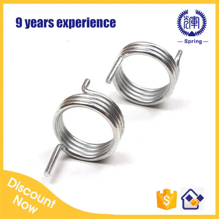 Weihui Custom Alloy steel of high strength spring fatigue torsional spring ,torsion spring