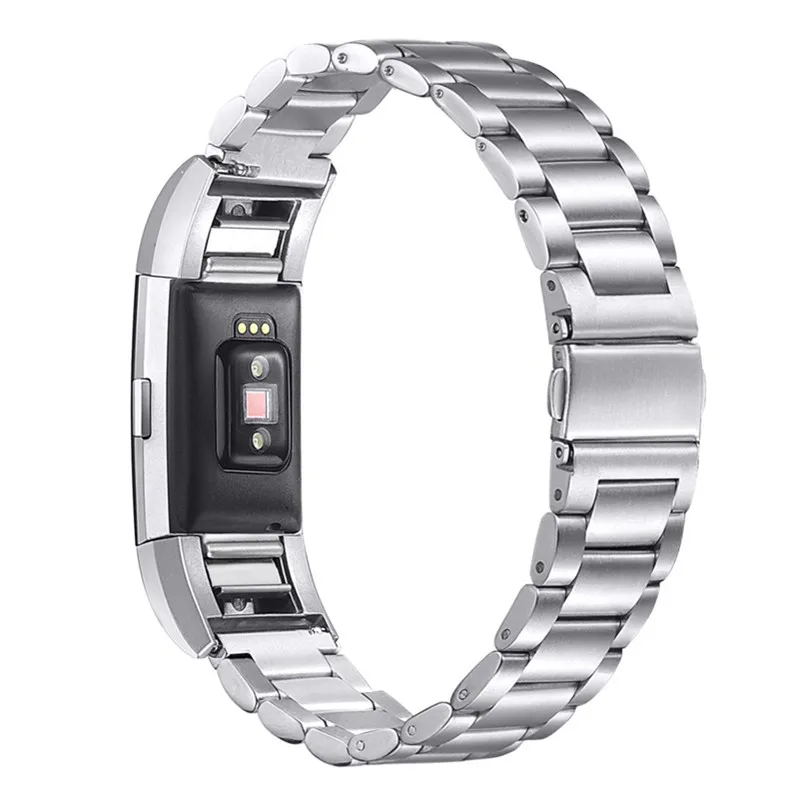 Watch Strap For Fitbit Charge 2 Band Stainless Steel Wristband Strap Replacement Genuine Metal for Fitbit Charge 2 Bracelet Band