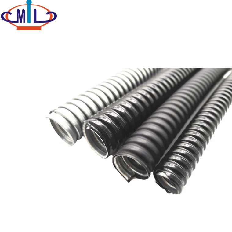
BS standard shiny PVC coated pre-galvanized flexible metal conduit 