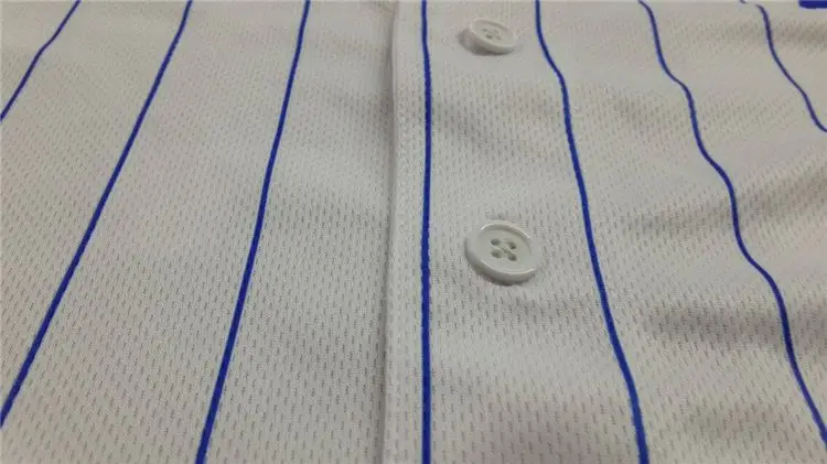 
100% polyester embroider custom promotional baseball jersey 