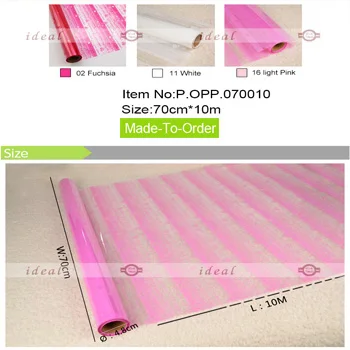 
Coloured Cellophane Florists Wrap Clear Cellophane Rolls 