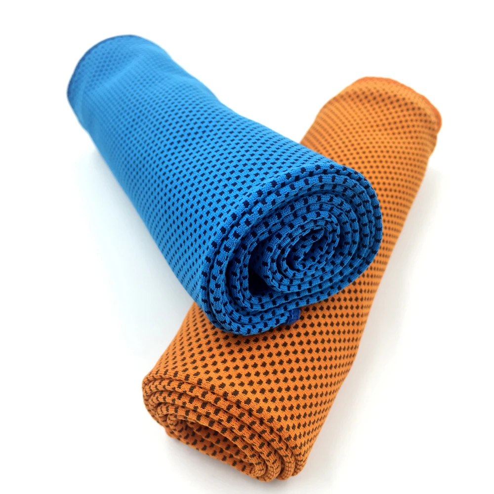 New hot sale portable pure color soft and quick dry microfiber instant cooling towel for sport