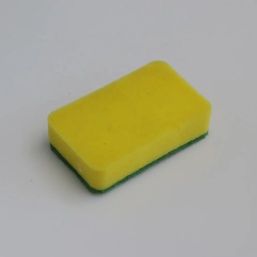 13*9*1.6cm sponge scourer for kitchen cleaning HL15011