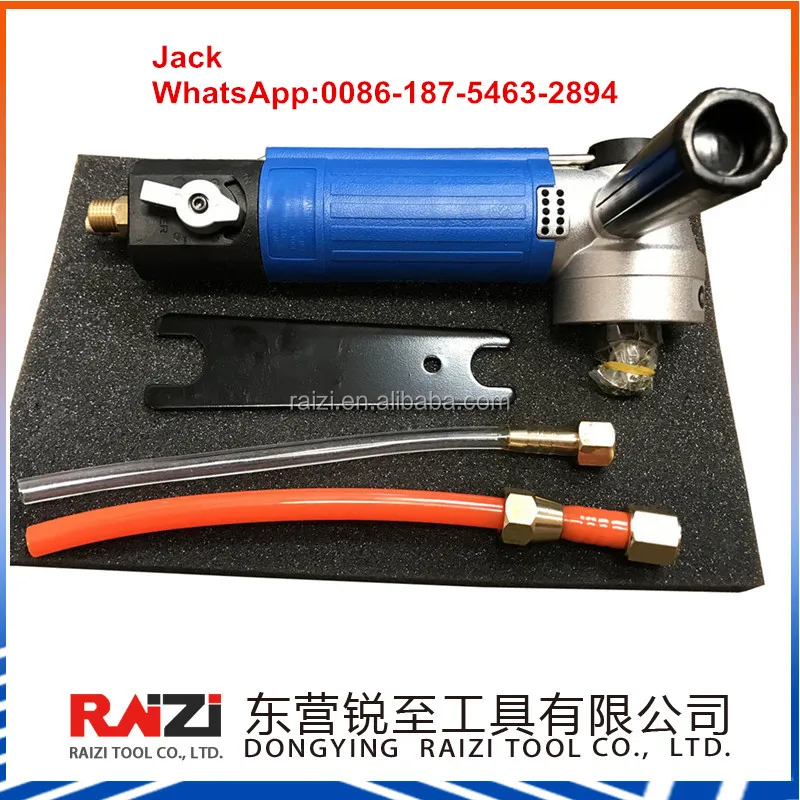 Raizi Best Seller 5500RPM Pneumatic Wet Air Stone Polisher for Marble Granite
