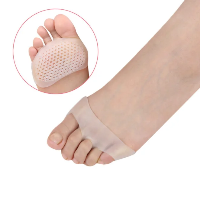 1Pair Silicone Metatarsal Sore Ball Foot Pain Cushions Pads Insoles Forefoot Support