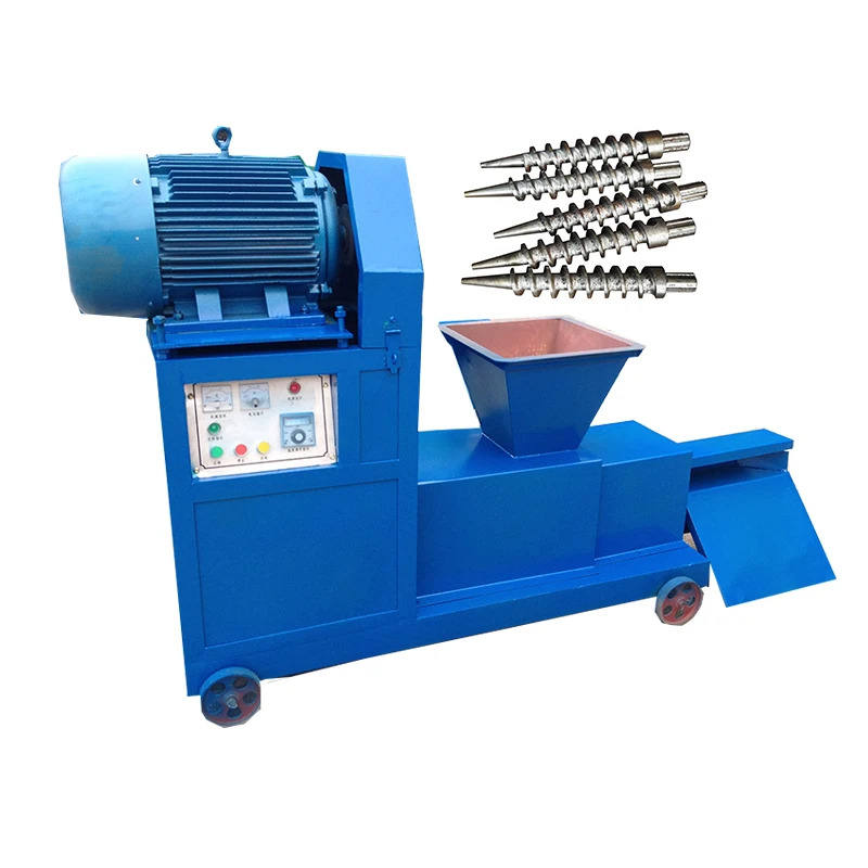 wood stick sawdust Carbon Black/Biomass Briquette Machine