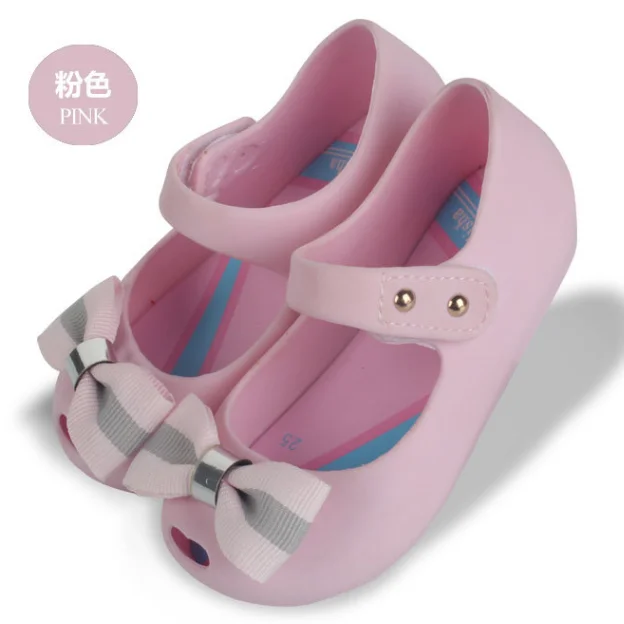 Cute cartoon design kids girls cheap sandals jelly shoes