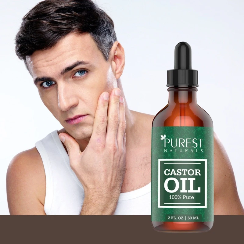 OEM MSDS OEM Фирменное чистое натуральное касторовое масло для роста волос от поставщика, большое количество, чистое холоднопрессованное касторовое масло