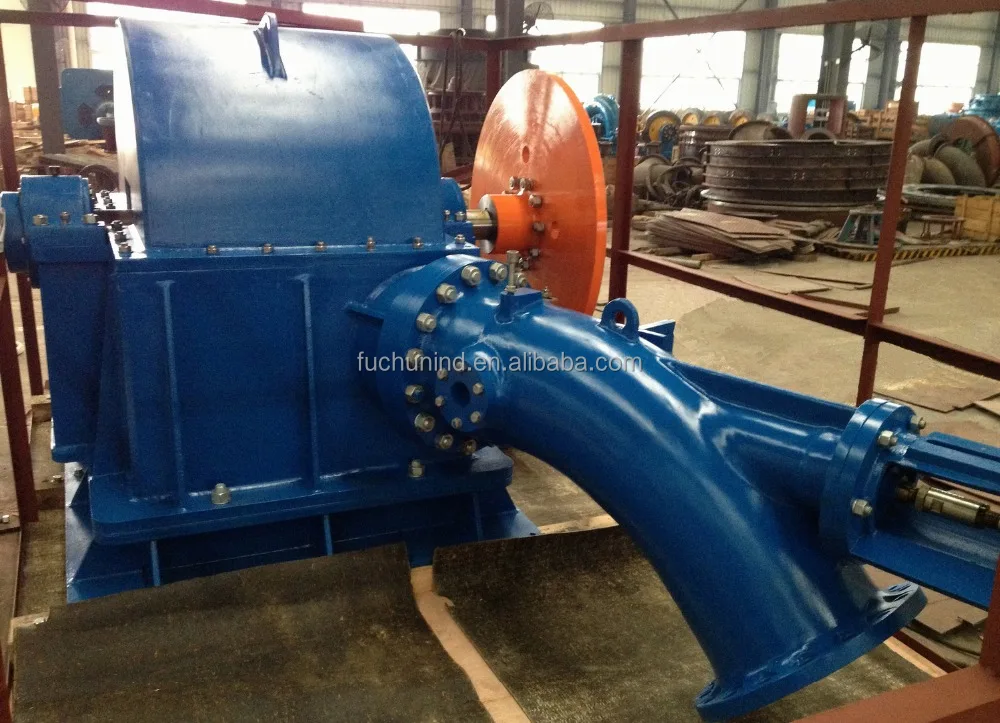 
Small Water Turgo Turbine / Jet Turbine for Small Hydro Power Plant 