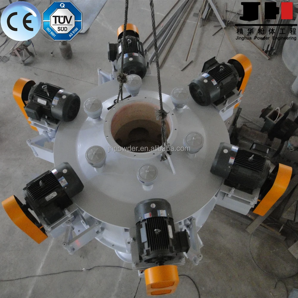 Multi-impeller horizontal industrial air classifier