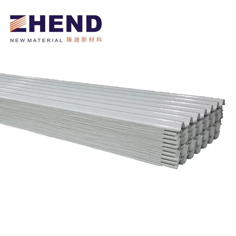 0.8 мм стекловолокна полиэфирной смолы белый гофрированный парниковых кровельный лист