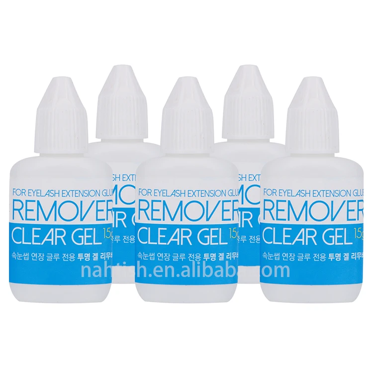 
Professional Korea Eyelash Glue Remover Clear Gel Type 15g Eyelash Glue Remover 