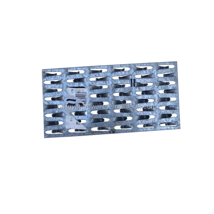 Truss roof nail plate