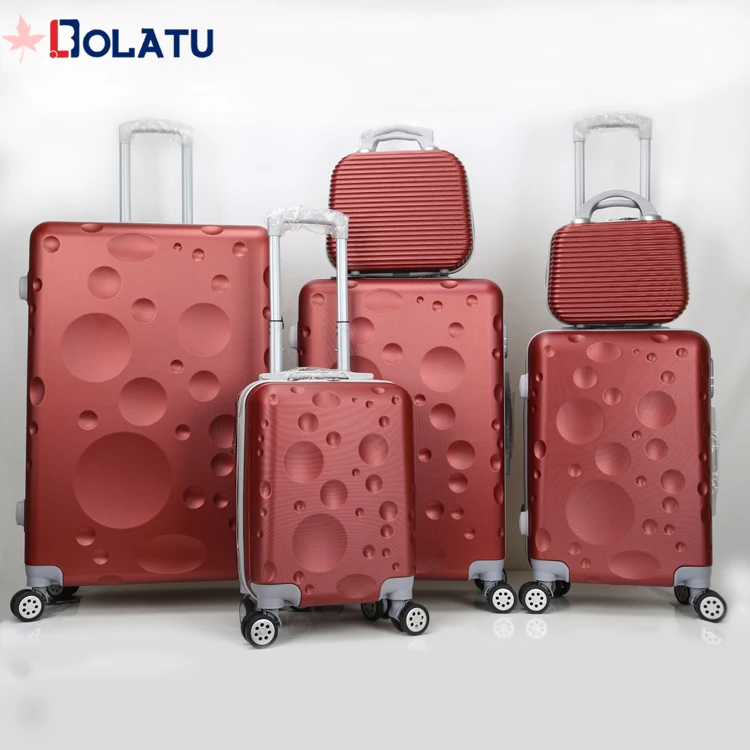 
2018 new design ABS+PC luggage bag case ,Travel luggage sets cabin hard suitcase 