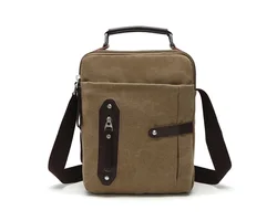 Unisex Canvas Crossbody Bag Men shoulder bag