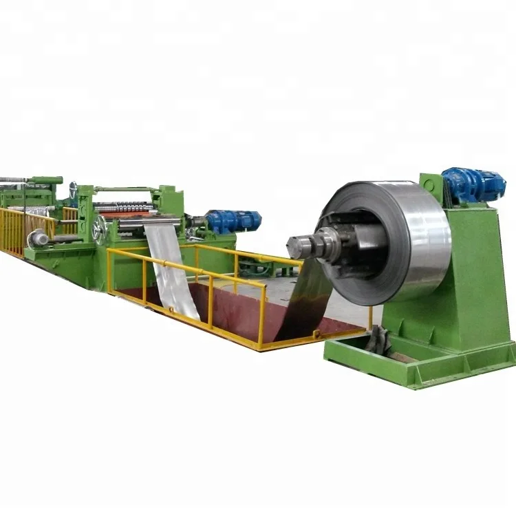 Narrow coils simple mechanical slitter machine and slitting line