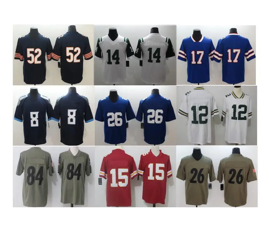 New all 32 teams USA American football jersey