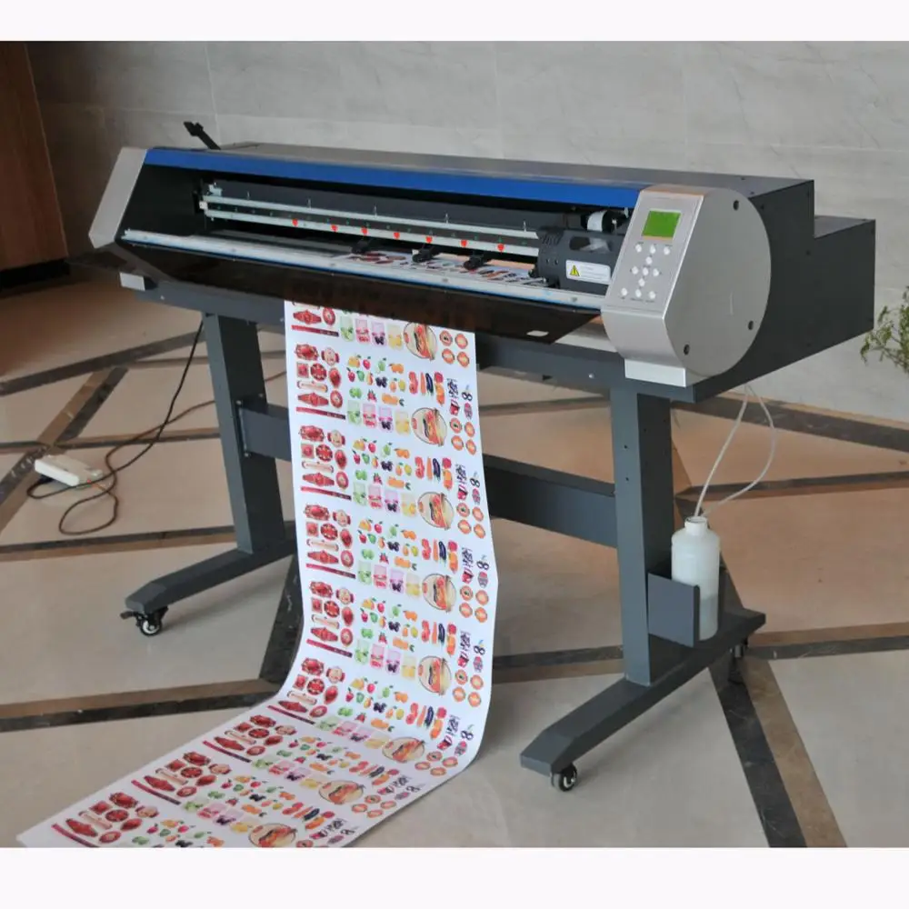TECJET customization digital advertising Vinyl sticker printer and cutter machine