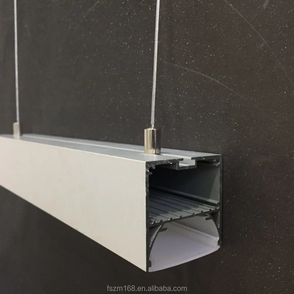 50*50mm Easy assemble aluminum led strip light profile/channel track/housing/mounting profile/shapes/linear