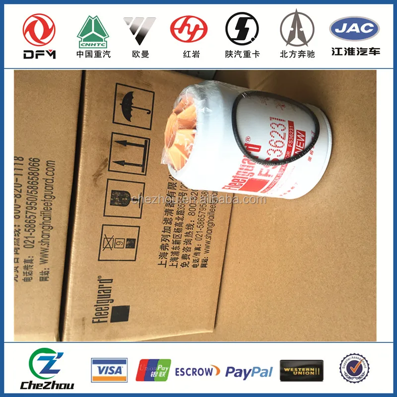 Diesel Engine Fuel Water Separator for Liugong 53C0576 FS36231