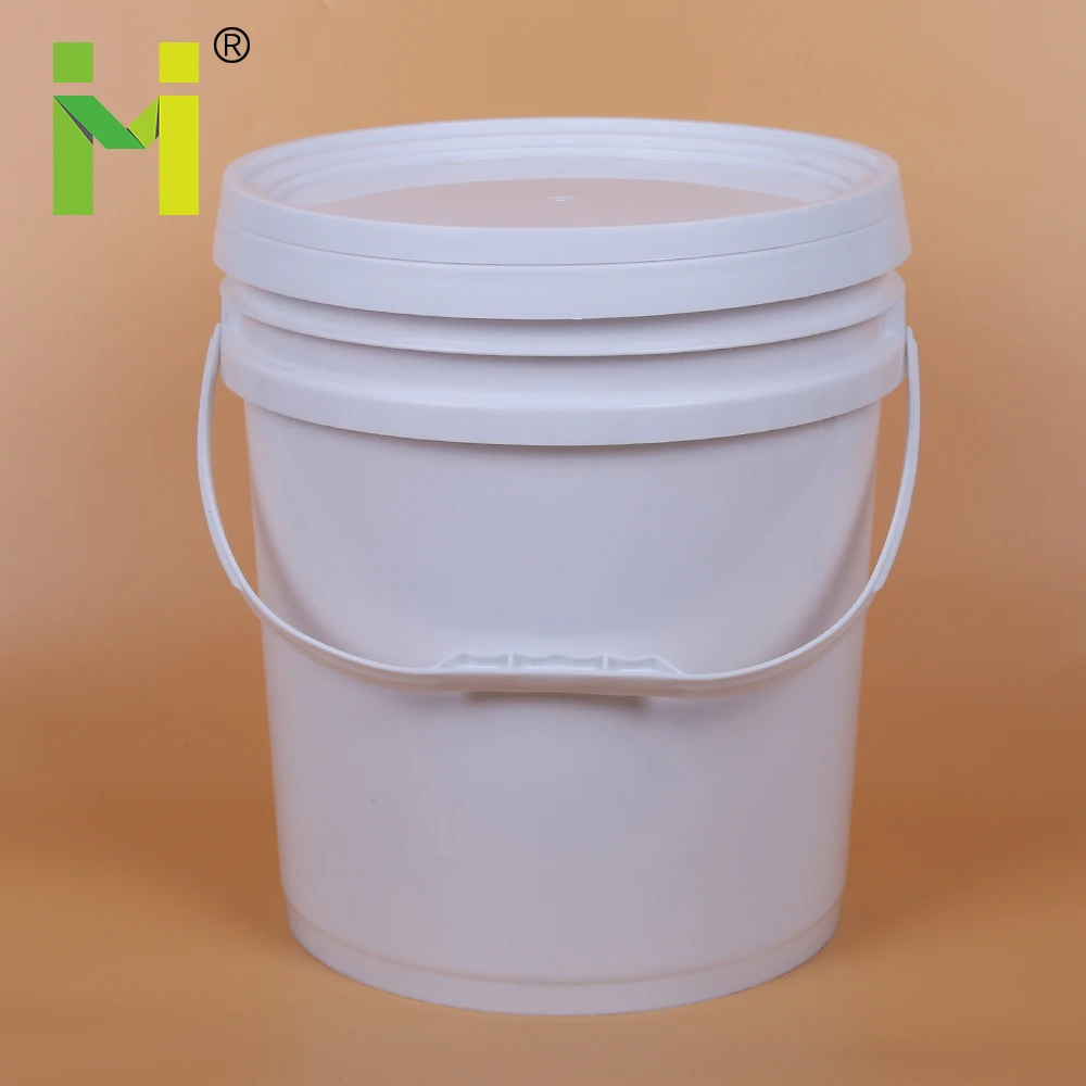 
18L Plastic Bucket With Small Spout Lid Oil Paint Plastic Bucket 