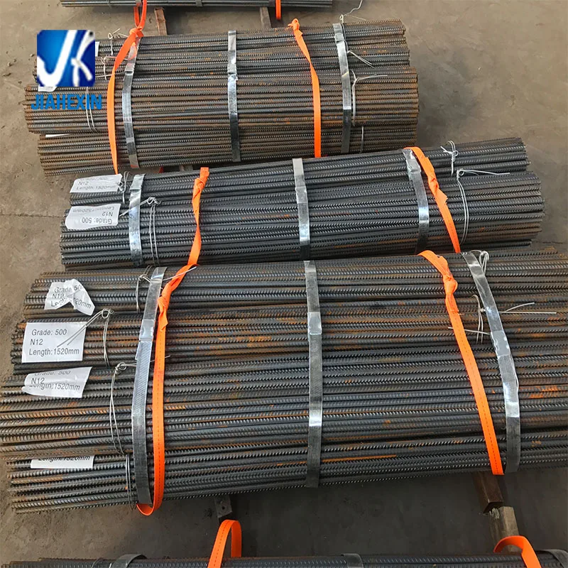 
HRB500 galvanized reinforced deformed steel bar 