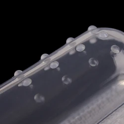 100% Экологичная детская зубная щетка из пищевого силикона, популярная детская зубная щетка из силикона