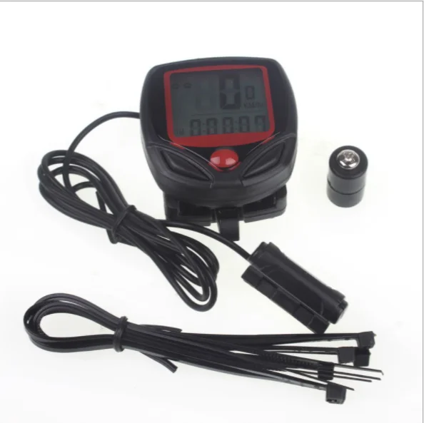 Wire Bike stopwatch Bicycle Cycling Sports Computer Odometer Speedmeter Waterproof
