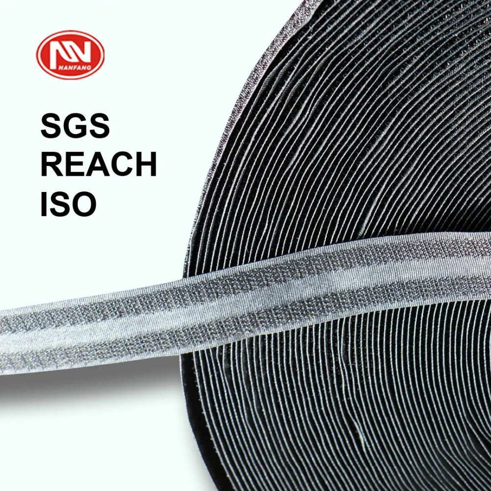 China Eco-friendly Hot sale new products Binding belt glitch Special hook and loop tapes for car 25mm Wholesale Hook and loop