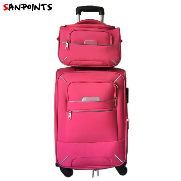 
Beauty suitcase set make up bag trolley luggage 