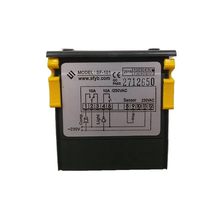 SF-101(10A) smart Intelligent digital temperature controller for chiller refrigeration include NTC sensors