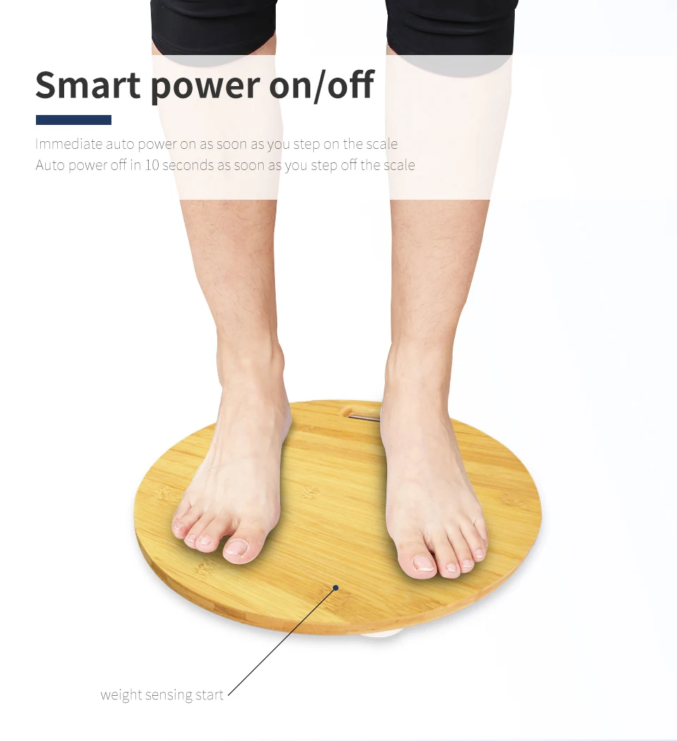 2021 Best Selling bathroom bamboo weight  bamboo small scale business ideas scales for kitchen commercial scale