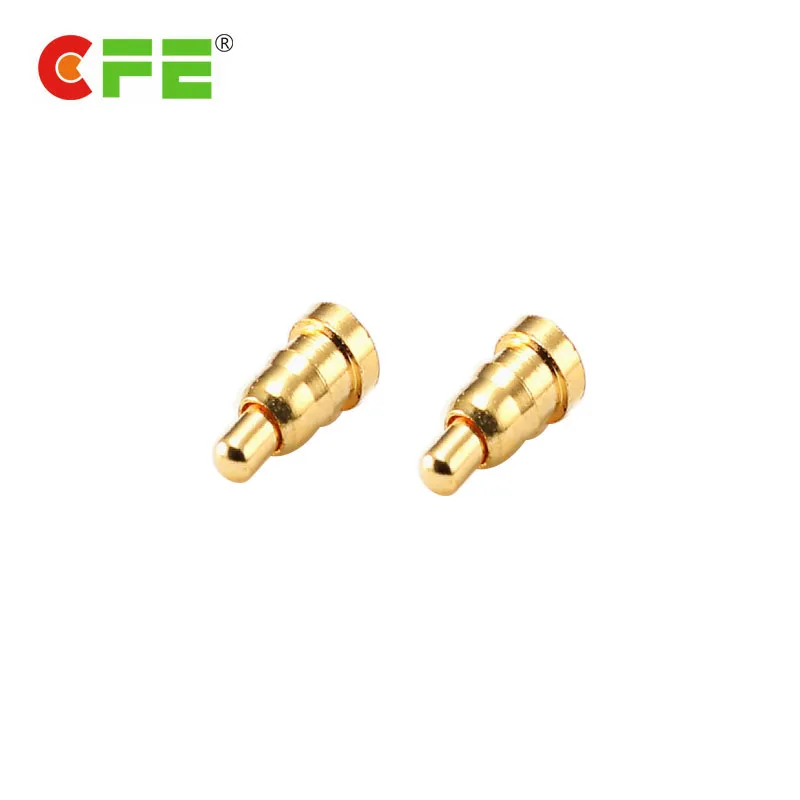 custom 2.6mm height PCB mount brass SMT pogo pin spring loaded contact