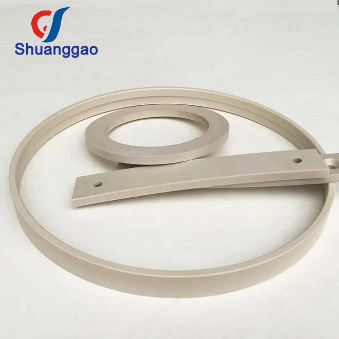 Custom Wear heat resistance large PEEK seals washer gasket PEEK seal rings