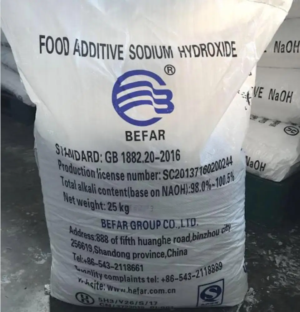 
99% Caustic Soda ,Sodium Hydroxide pearl / flakes -- SGS inspection 