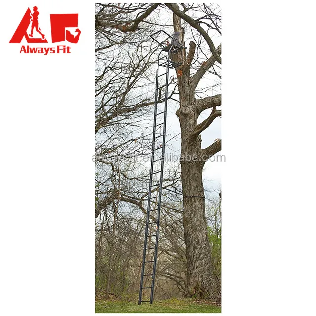 High Quality Aluminum Foldable One Man Tree Stand For Outdoor Hunting