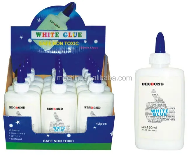60ml PVA non toxic white glue for school and office