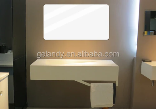 
Basin Factory Cheap Countertop Ceramic Wall Hanging Wash Basin / Hotel Bathroom Sink 