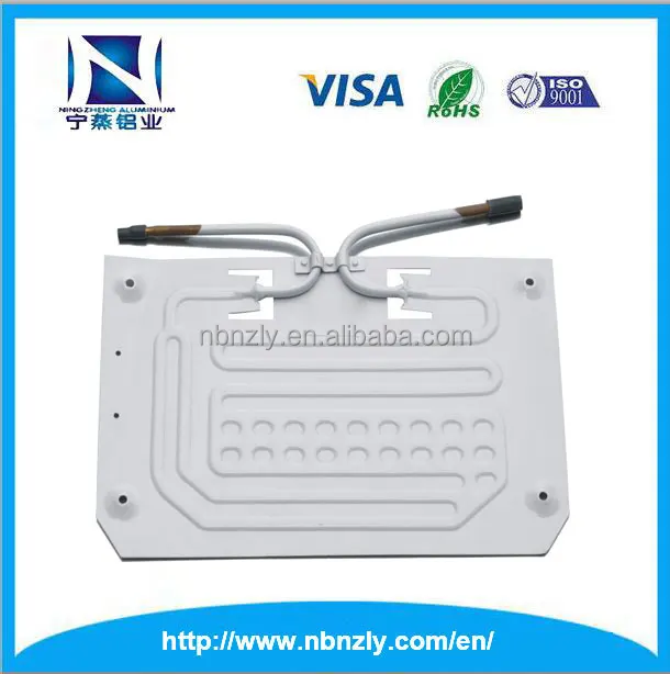 refrigerator spare parts Aluminum Roll Bond Evaporator for Kazakhstan Market R134A walk in cooler