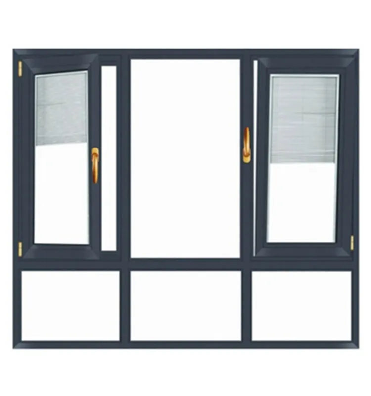 Australia Standard Factory direct sales office thin frame simple design aluminum sliding window/casement optifix Windows Outside