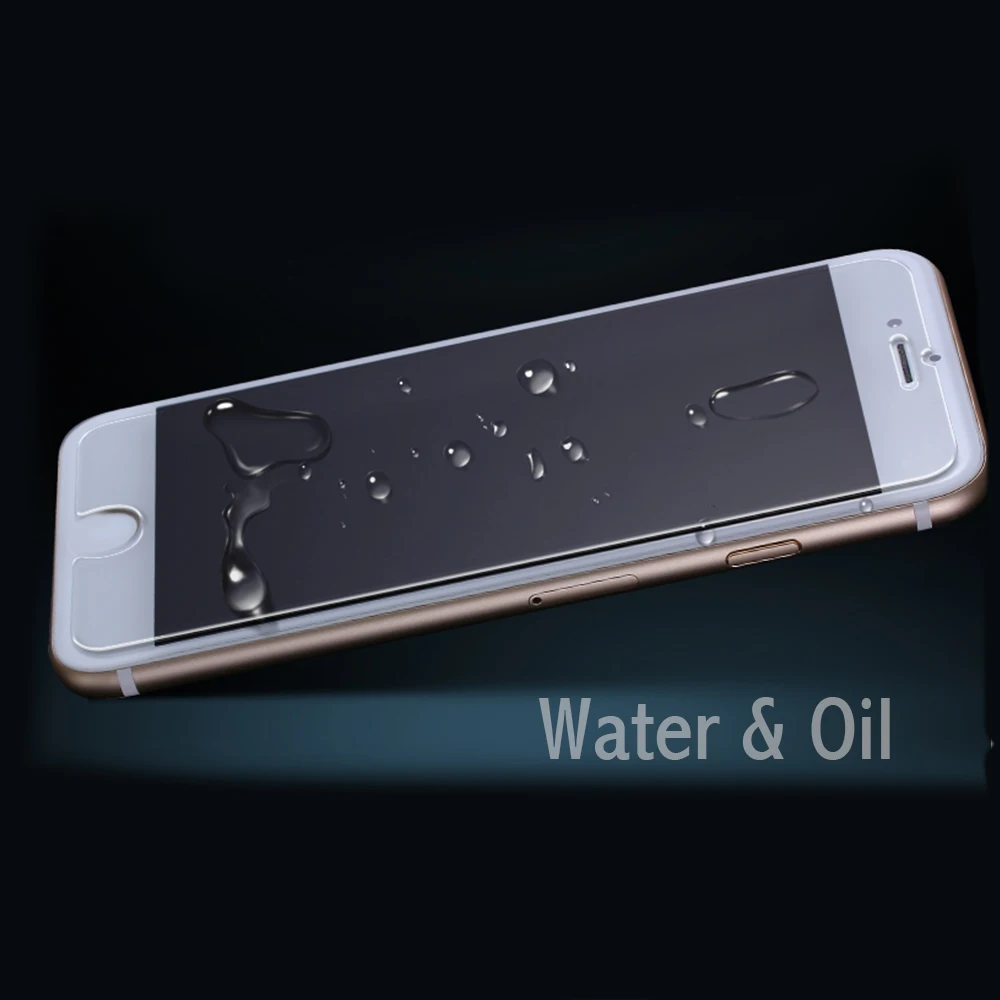 AAA quality front tempered protective film glass for iphone 7 screen protector